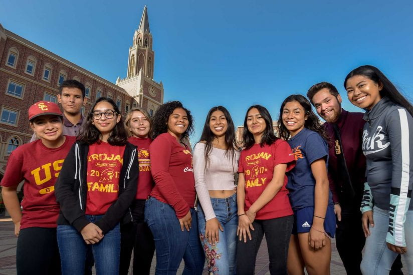 USC’s freshman class sets record: More first-generation students than ever